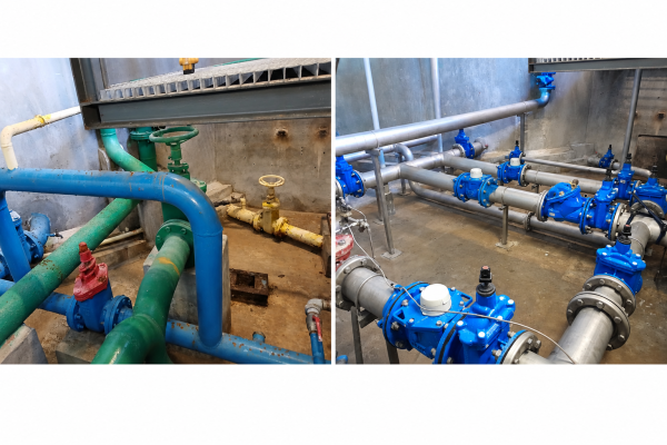 R&eacute;habilitation d&rsquo;un ouvrage hydraulique &ndash; Saint-Georges-d&rsquo;Esp&eacute;ranche
